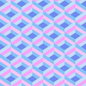 Periwinkle Criss-Cross