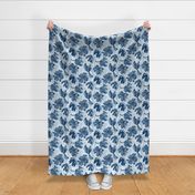  Tulip Abstract  Classic Blue