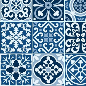 Classic Blue Tiles