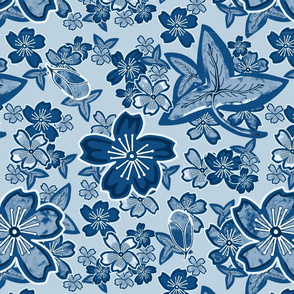 Limited Blue Floral