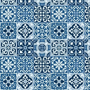 Classic Blue Tiles_50 Size