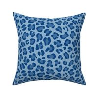 Leopard Print - Classic Blue