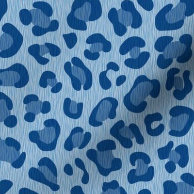 Leopard Print - Classic Blue