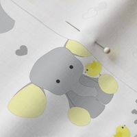 Yellow Elephant Baby Nursery