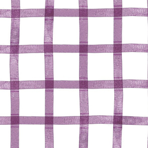 Valentine Plaid { Purple }