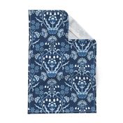 GRACEFUL CLASSIC BLUE  DAMASK