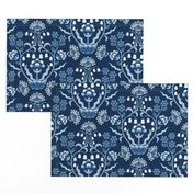 GRACEFUL CLASSIC BLUE  DAMASK