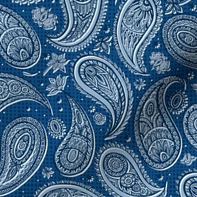 Paper Paisley//Blue