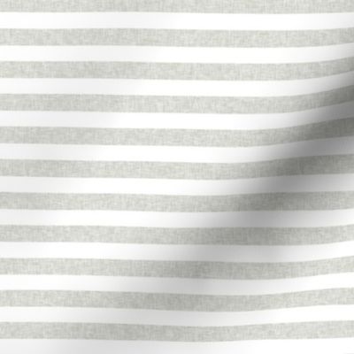 neutral green stripe fabric