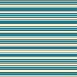 Clear Spring Horizontal Stripes Small Scale Seasonal Color Palette