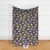 Autumn Bellerose - Yellow Blue Large Scale