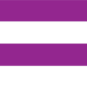 Giant Stripe Purple and White Horizontal