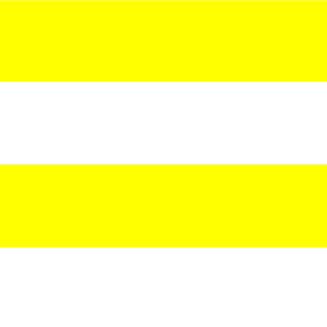 Giant Stripe Yellow and White Horizontal