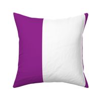 Giant Stripe Purple and White Vertical