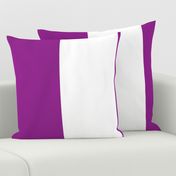 Giant Stripe Purple and White Vertical