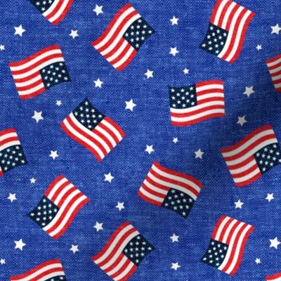American Flag - USA - stars and flags - blue - LAD20