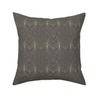 Art Deco in Gold & Grey - Small Scale