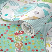 Baby bibs sewing pattern template 