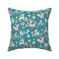 Darling Deer and Daisies (small size)