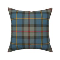 MacLeod Green or Hunting tartan, 8", grey weathered 