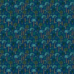 MINI - palm tree // palms tree palm fabric palms tropical design tropical plants andrea lauren fabric plants fabric