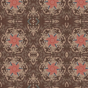 Wonderland  Antique Linoleum