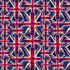 RETRO BRITISH FLAGS LARGE