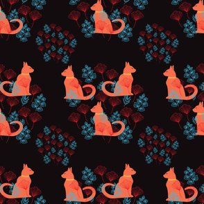 Cats on flare