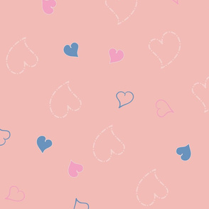 Valentine Hearts Collection Pattern