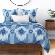 Blue Ikat06 (Jumbo)