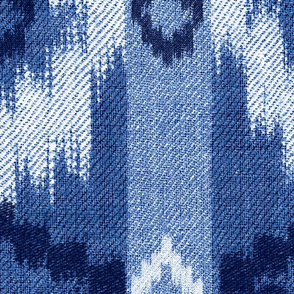 Indigo Ikat06 (Jumbo)