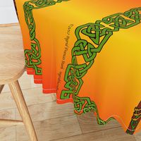 Celtic Raven Banner Fire colors