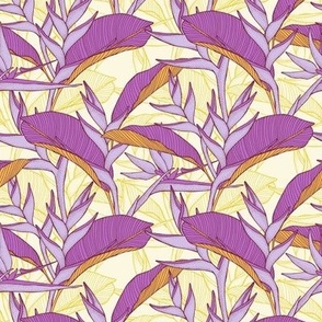 Lilac Exotic Florals