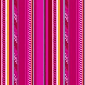 Pink Funky Stripes