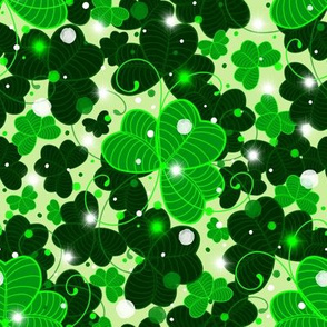 MAGIC CLOVER PATCH-LIGHT GREEN