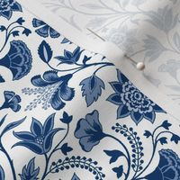 Chintz blue (8 inch)