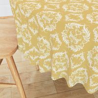 Honey Wheat Damask  E7C978