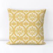 Honey Wheat Damask  E7C978