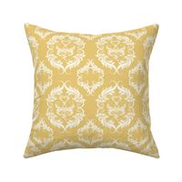 Honey Wheat Damask  E7C978