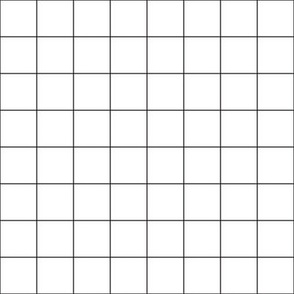 RPG Square Grid - basic white