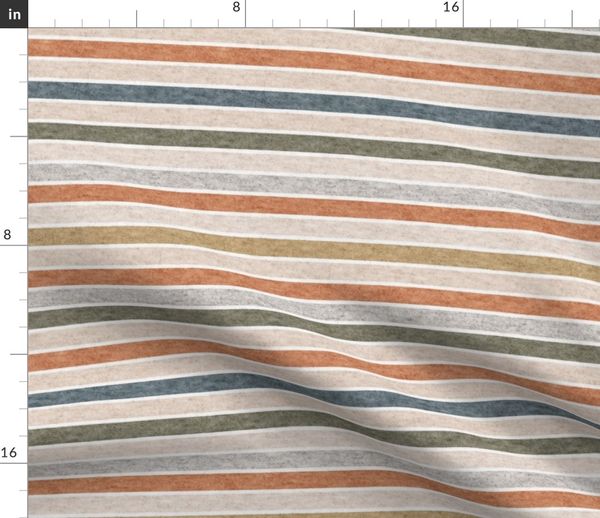 striped jersey fabric