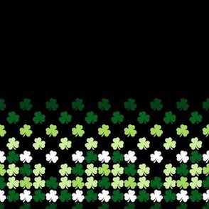 Irish Clover Garden-Spaced Row Black