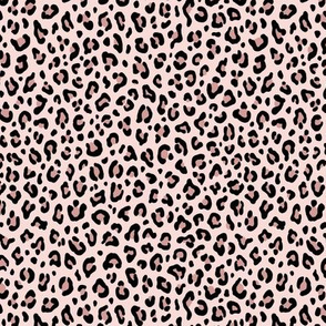 ★ LEOPARD PRINT in BLUSH PINK ★ Tiny Scale / Collection : Leopard Spots – Punk Rock Animal Prints
