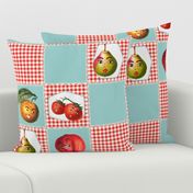 Fruit Cocktail - Kitsch Cheater Quilt