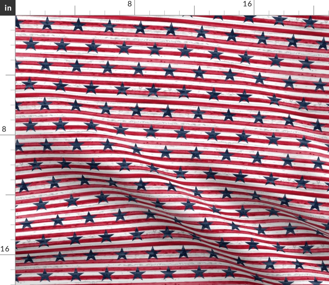 Stars and Stripes - (navy red) -  LAD20