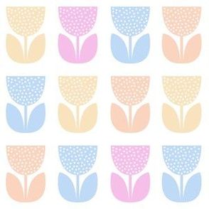 Flower Pattern: Poppy: Pop Pastel