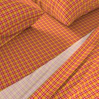 Kansas City Red and gold plaid A