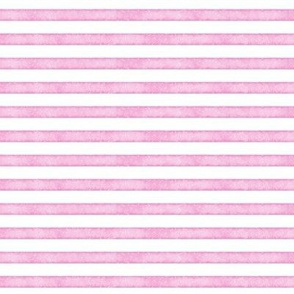 easter pink salted watercolor stripes // small