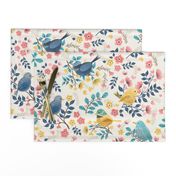 Spring Birds and Florals