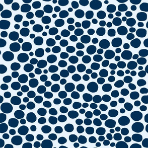 Shades of Blue random dots 1